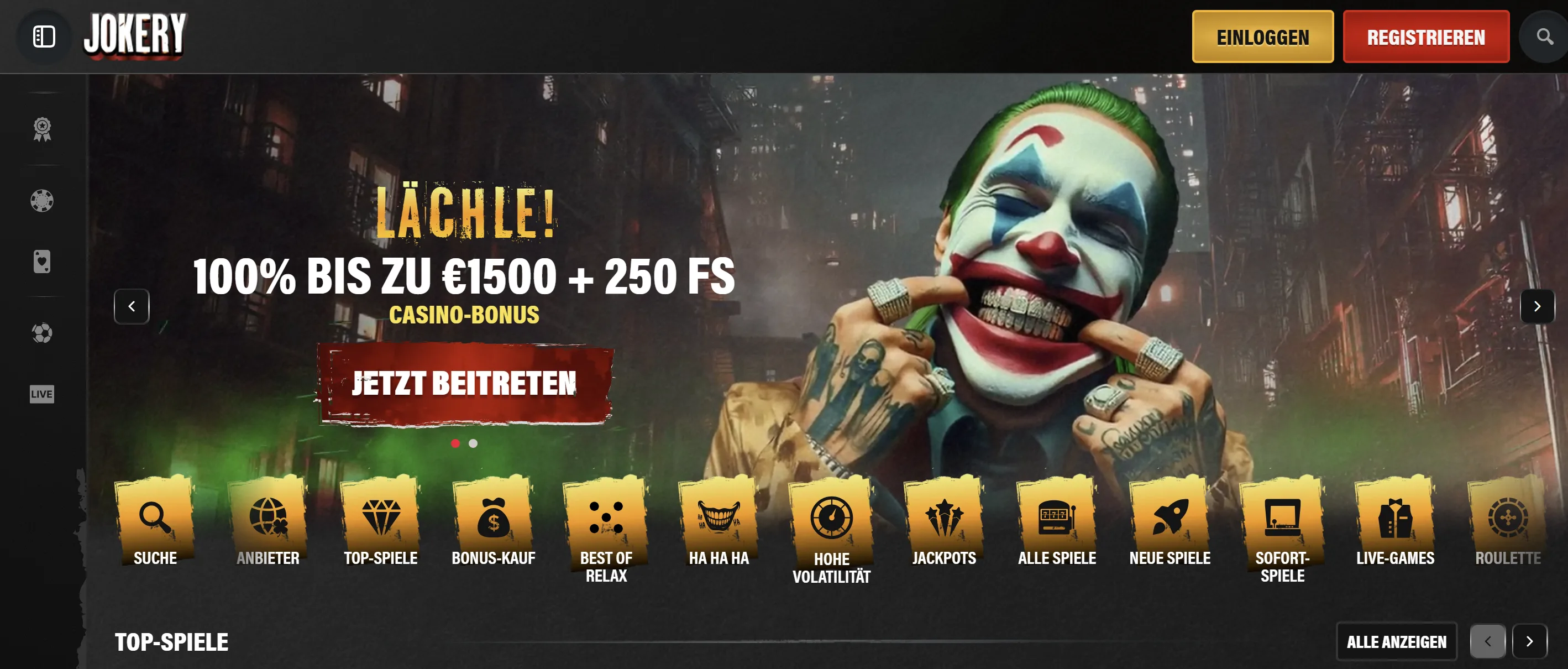 Jokery Casino Anmelden